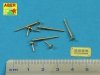 Aber 35L-199 Armament for British WWI Medium Tank Mk.A Whippet 8mm Hotchkiss m.1909 x 4pcs. (1:35)